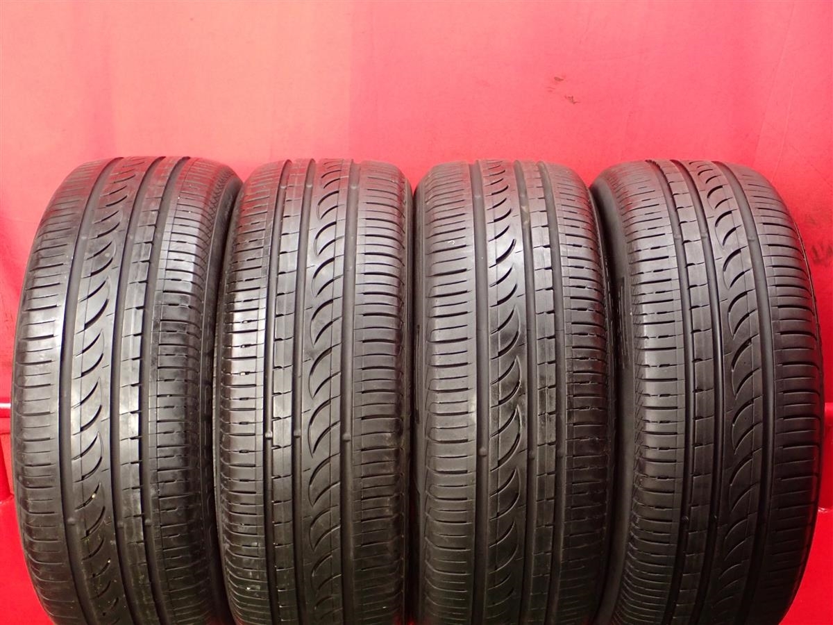 中古タイヤ 215/50R17 95W 4本セット ピレリ パワジー PIRELLI POWERGY 8分山 エクシーガ クロスオーバー7 XE アクセラ プリメーラ リー・_画像1