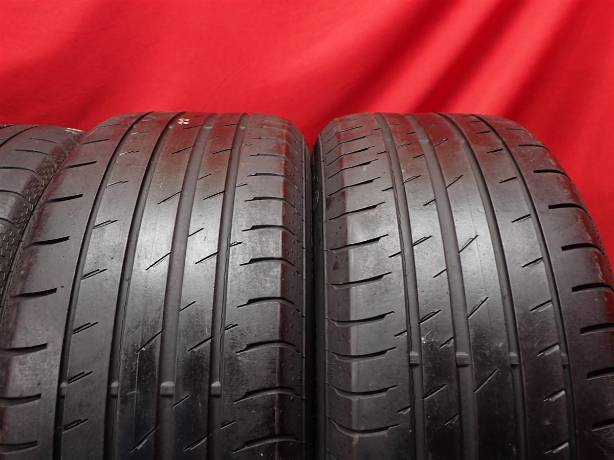 中古タイヤ 205/55R17 91Y 235/50R17 96Y 4本セット コンチネンタル コンチ スポーツ コンタクト3 7分山★n17 ケイマン ボクスター_画像7