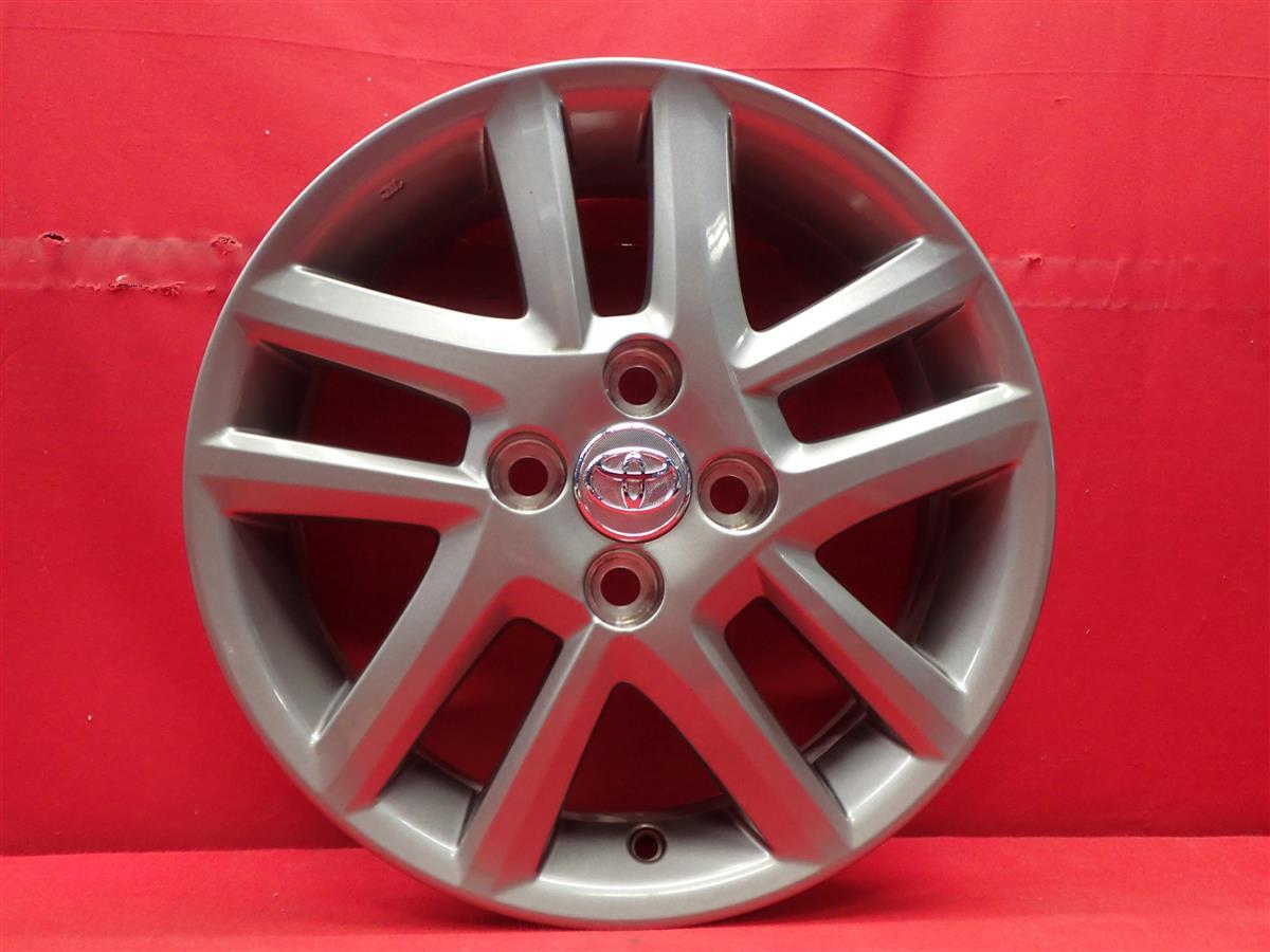 TOYOTA Toyota Corolla Fielder 160 series original used wheel 4ps.@5.5J 15 -inch PCD100 4 hole +45 hub 54 aa15