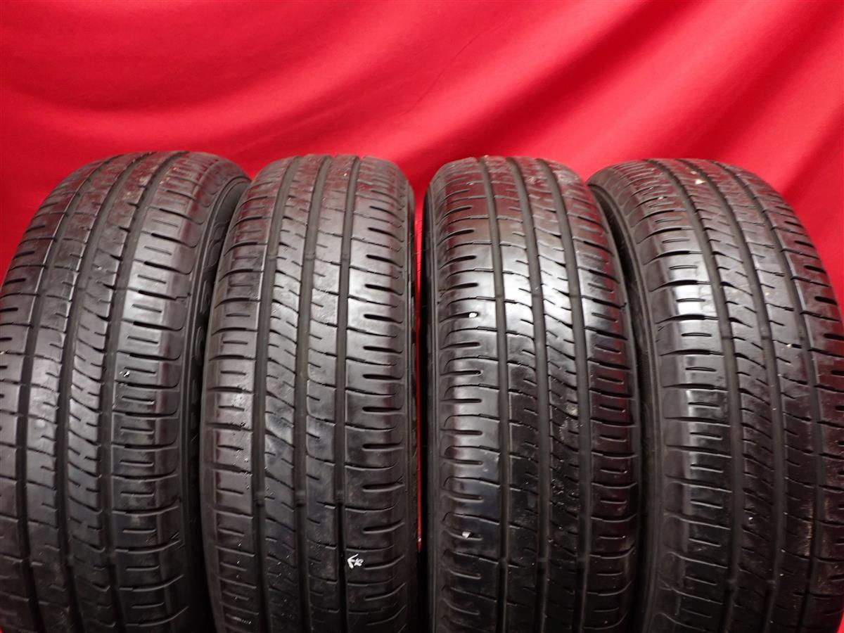 中古タイヤ 175/65R15 84H 4本セット ダンロップ エナセーブ EC204 DUNLOP ENASAVE EC204 8.5分山★n15 アクア スペイド フィット キューブ_画像1