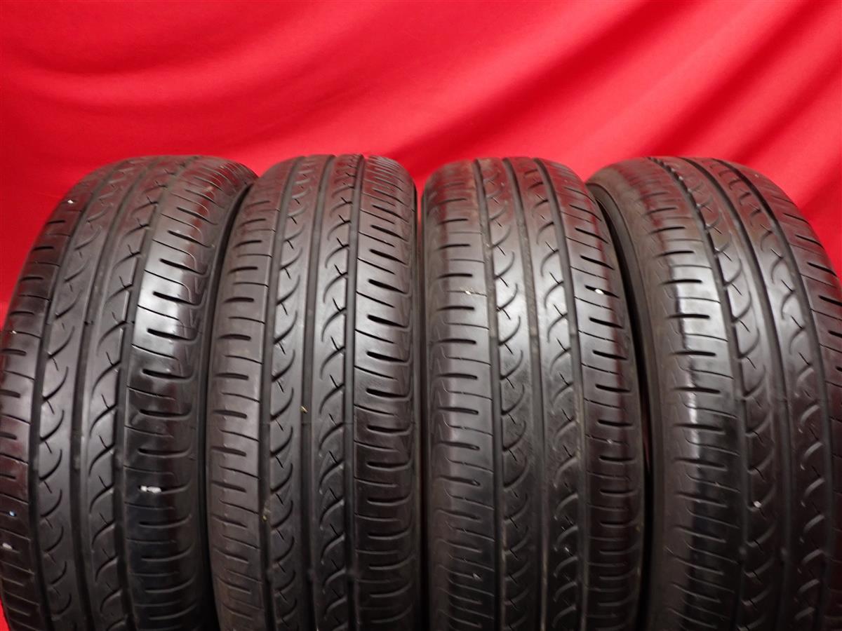 中古タイヤ 175/65R15 84S 4本セット ヨコハマ ブルーアース YOKOHAMA BLUEARTH 8.5分山★n15 アクア スペイド フィット キューブ スイフト_画像1