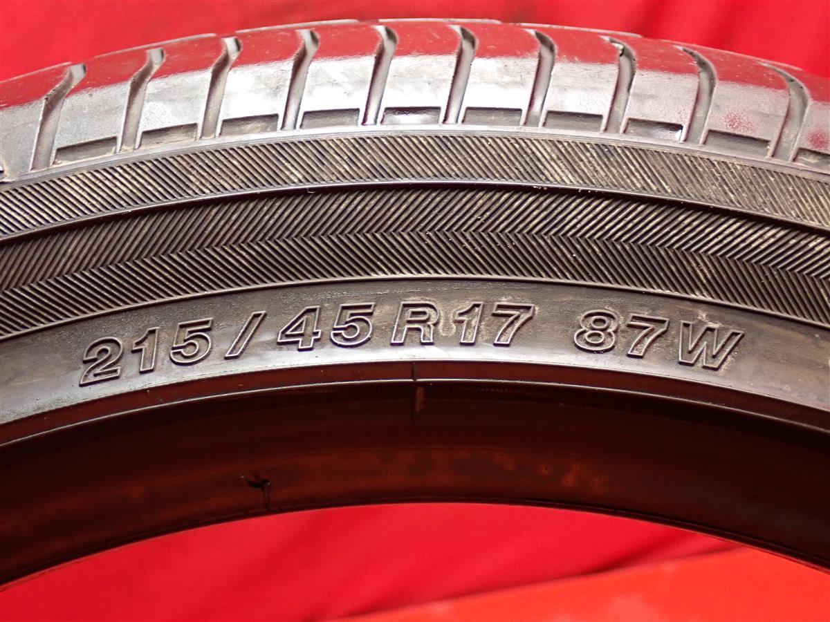 タイヤ2本 《 ヨコハマ 》 デシベル E70J [ 215/45R17 87W ]8分山★ レガシィ インプレッサ BRZ 86 アルテッツァ n17_画像10