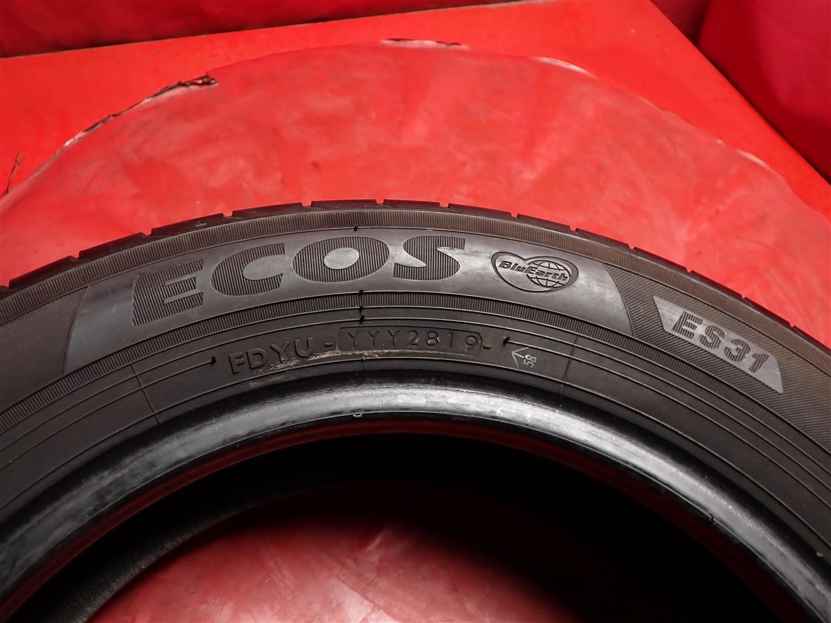 中古タイヤ 175/65R15 84S 4本セット ヨコハマ エコス ES31 YOKOHAMA ECOS ES31 8分山★n15 アクア スペイド フィット キューブ スイフト_画像10