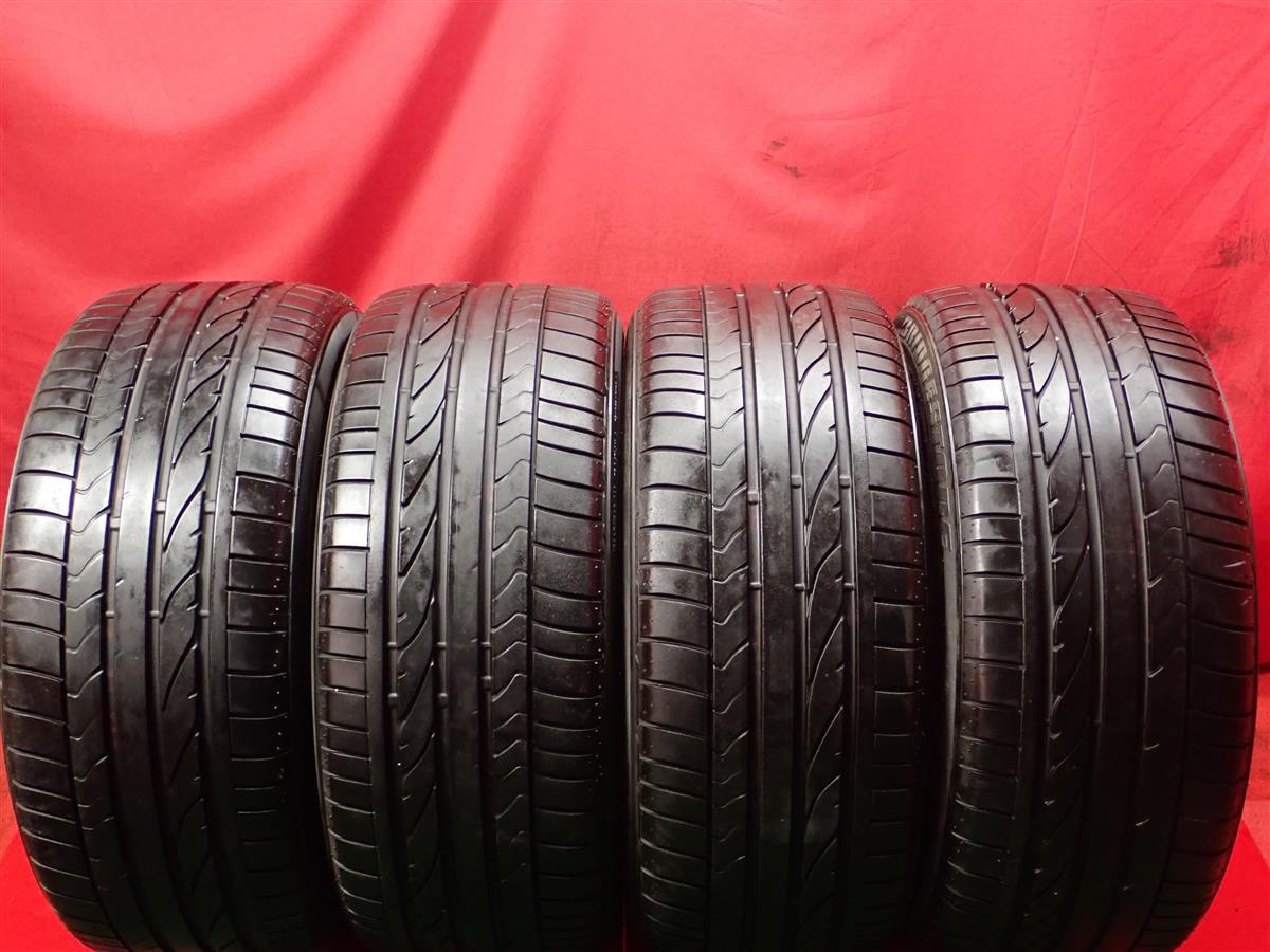 タイヤ4本 《 ブリヂストン 》 ポテンザ RE050A [ 245/45R17 95Y ]8.5/8分山★ アウディA4 A6 TTクーペ ベンツEクラス n17_画像1