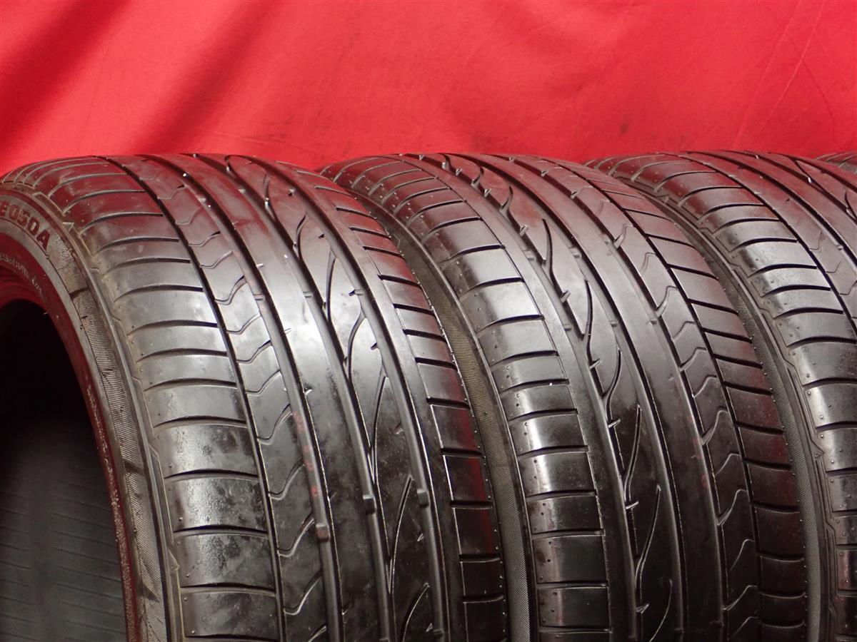 タイヤ4本 《 ブリヂストン 》 ポテンザ RE050A [ 245/45R17 95Y ]8.5/8分山★ アウディA4 A6 TTクーペ ベンツEクラス n17_画像3