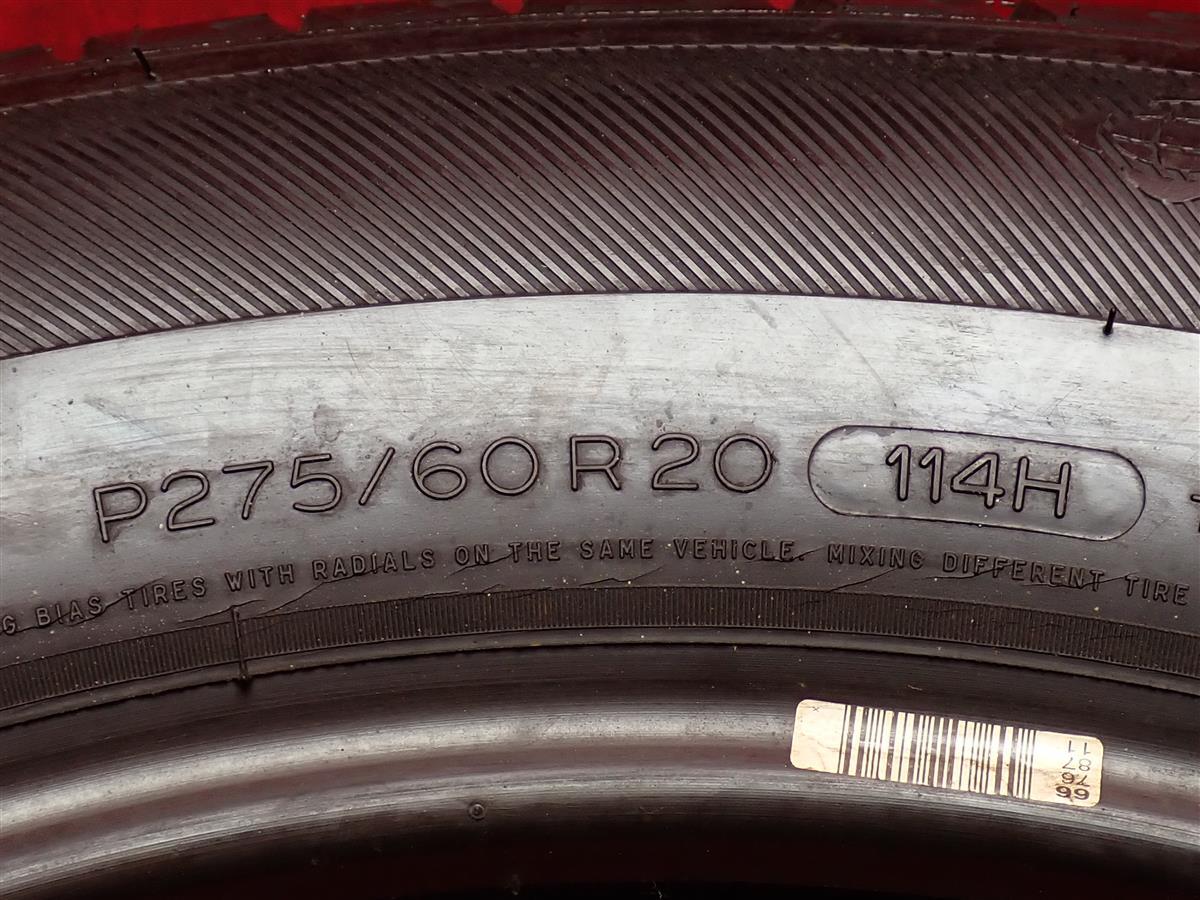 単品 タイヤ1本 《 ミシュラン 》 ラティチュード ツアーHP [ 275/60R20 114H ]9.5分山★ GMC ユーコン n20_画像9