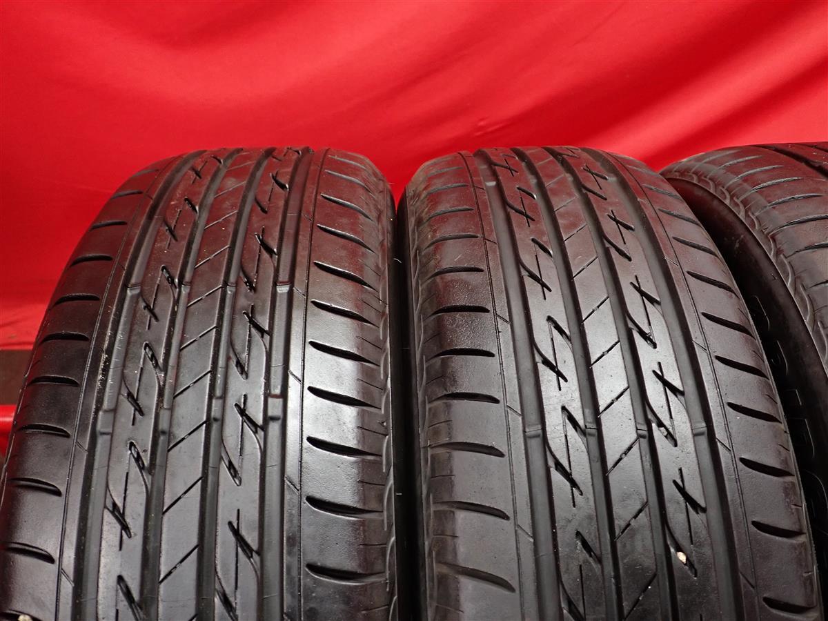 中古タイヤ 185/60R15 84H 4本セット ブリヂストン ネクストリー BRIDGESTONE NEXTRY 8分山★n15 アクア シエンタ ヤリス フィット_画像6