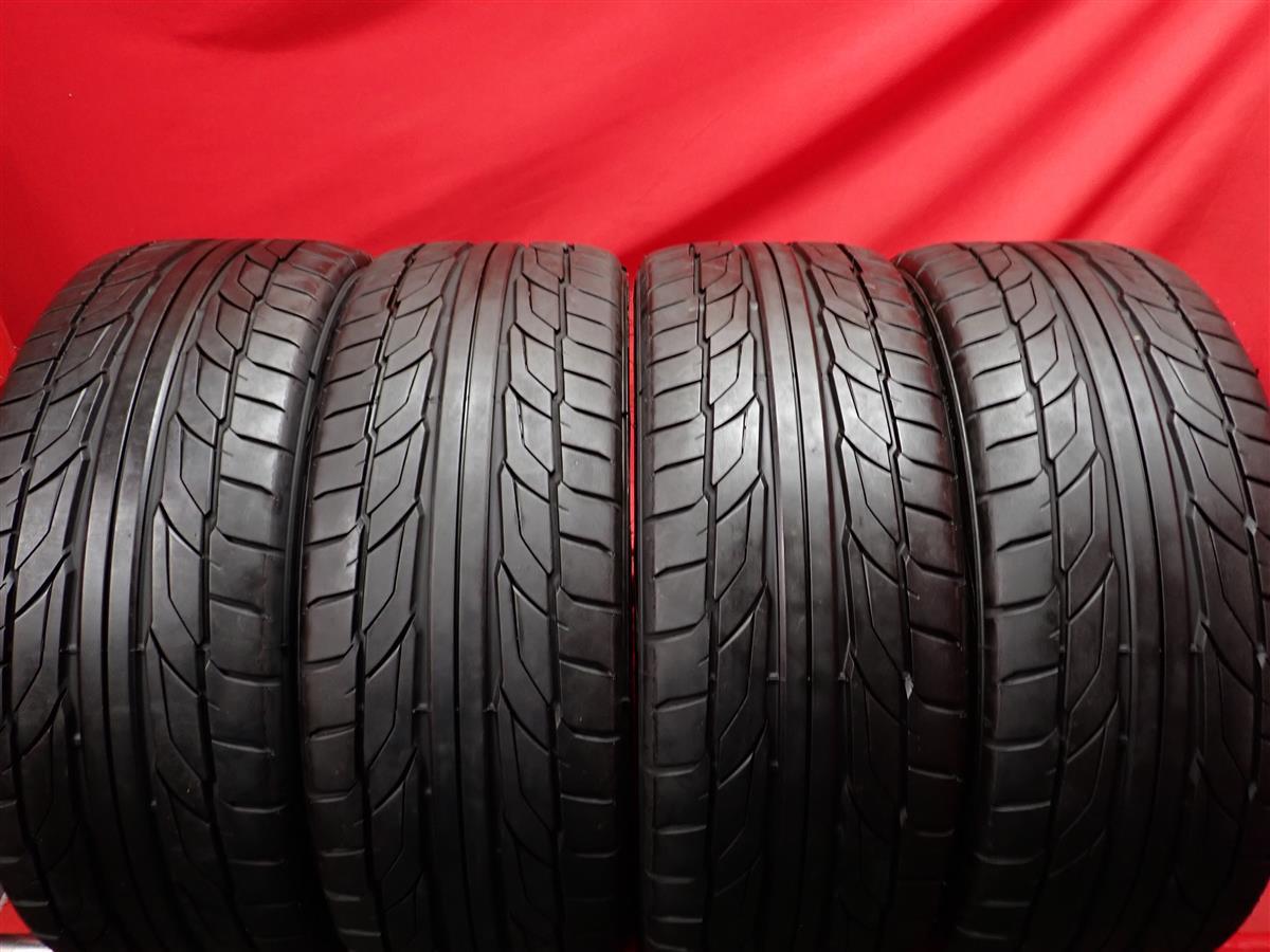 中古タイヤ 225/45R18 95Y 4本セット ニットー NT555 G2 NITTO NT555 G2 8.5分山★n18 クラウン マークX オデッセイ アテンザ エスティマ_画像1