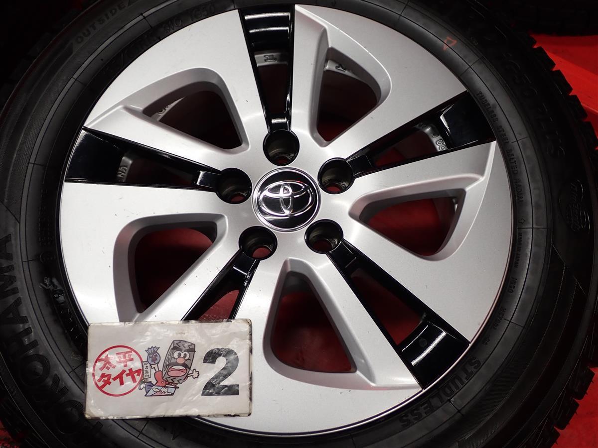 スタッドレス プリウス (ZVW5#)純正 5スポーク 15inch+ ヨコハマ アイスガード5プラス IG50 [ 195/65R15 ] 9.5/9分山★stwt15_画像6