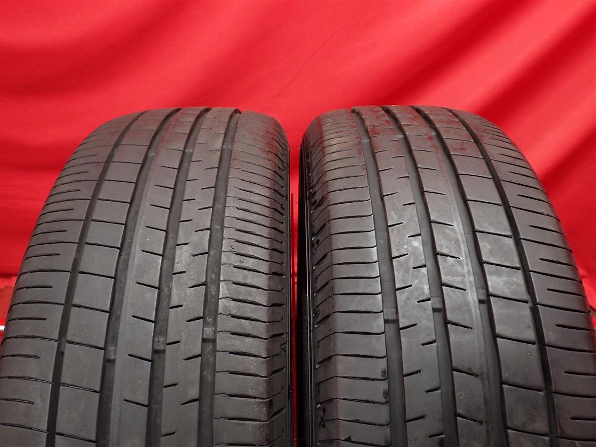 中古タイヤ 205/60R16 92H 2本セット ダンロップ ビューロ VE304 DUNLOP VEURO VE304 8.5分山★n16 イプサム プレマシー エクシーガ_画像1