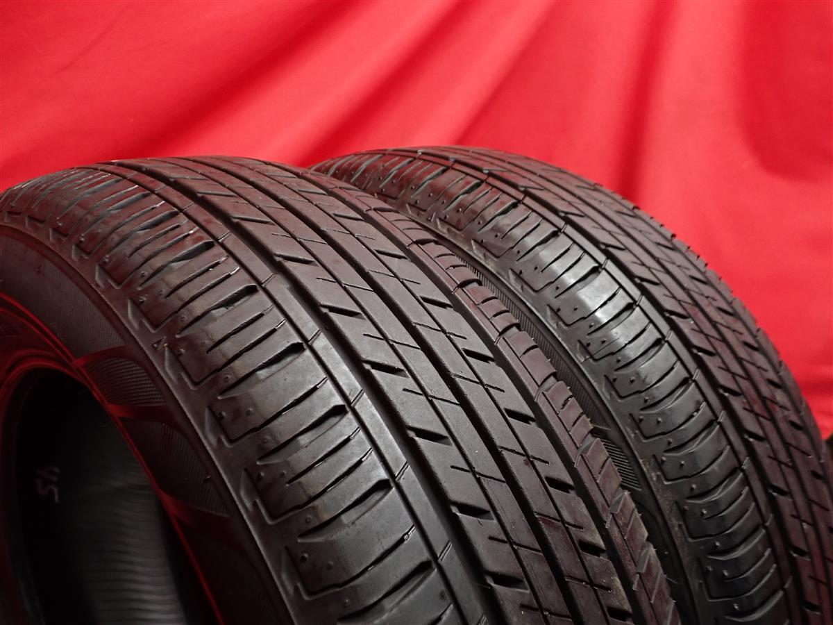 中古タイヤ 185/60R15 84H 2本セット ブリヂストン エコピア EP150 BRIDGESTONE ECOPIA EP150 8.0分山★n15 アクア シエンタ ヤリス_画像3