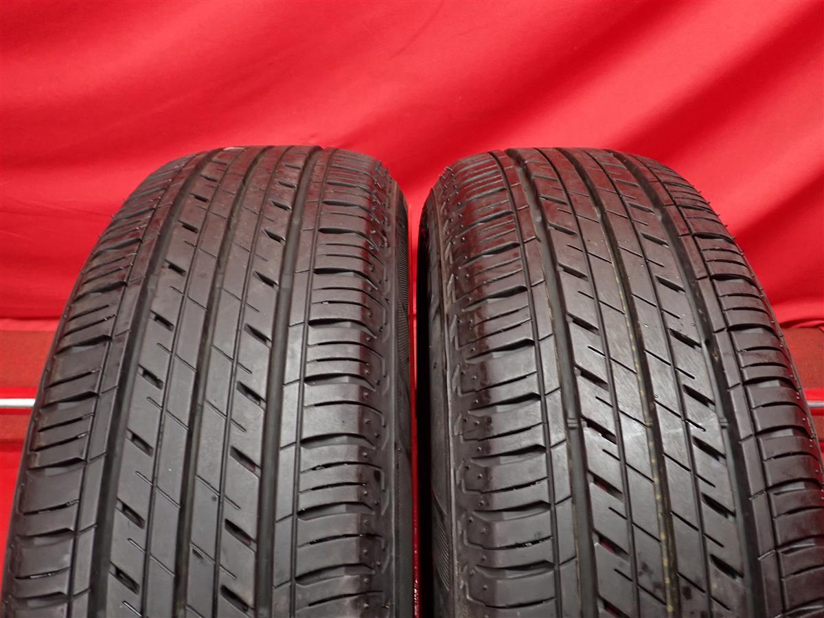 中古タイヤ 185/60R15 84H 2本セット ブリヂストン エコピア EP150 BRIDGESTONE ECOPIA EP150 8.0分山★n15 アクア シエンタ ヤリス_画像1