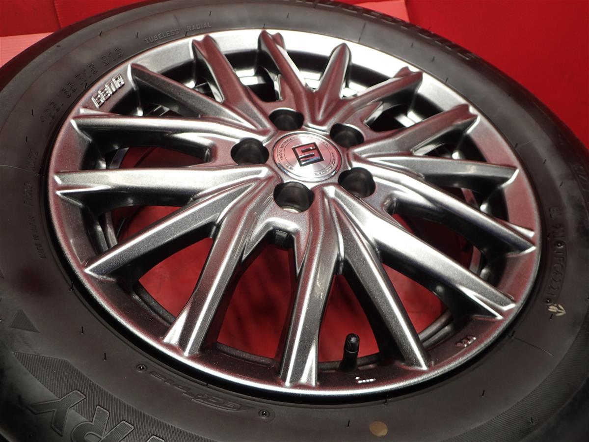 SEIN ザイン SX 6J 15インチ PCD100 5穴 +45 ハブ67 + ブリヂストン ネクストリー 195/65R15 9.5/9分山 プリウス プレミオ アリオン tw15_画像9