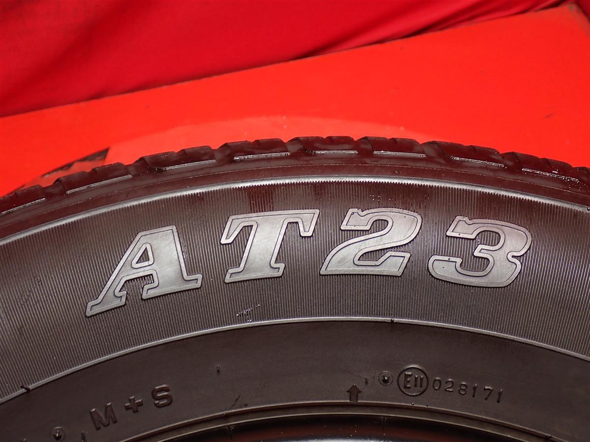 タイヤ4本 《 ダンロップ 》 グラントレック AT23 [ 285/60R18 116H ]8/7.5分山★ ランドクルーザー200 n18_画像10