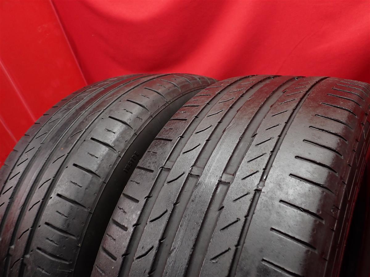 中古タイヤ 225/45R18 91Y 2本セット コンチネンタル コンチ スポーツコンタクト 5 SSR CONTINENTAL ContiSportContact 5 SSR 7.0分山★n18_画像4