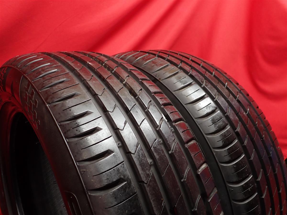 中古タイヤ 205/55R17 91V 2本セット クムホ エクスタ HS51 KUMHO ECSTA HS51 9.0分山★n17 ステップワゴン ストリーム_画像3