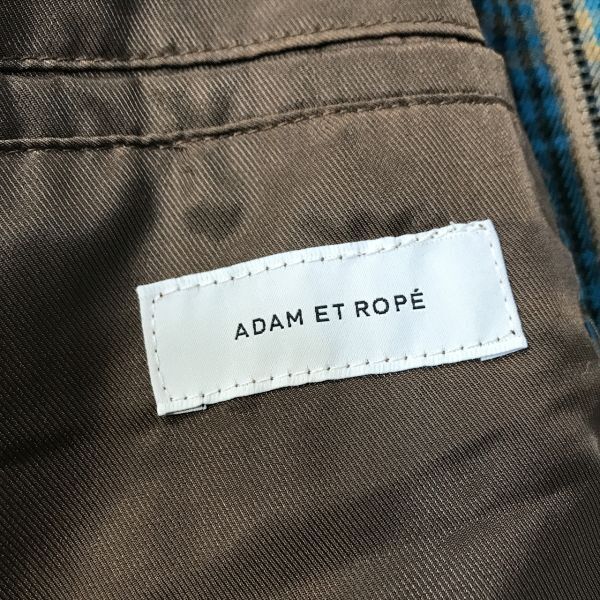 《良品◎》ADAM ET ROPE アダムエロペ★マウンテンパーカー*フーデットジャケット*ブラック/ブルー/ライトブラウン*サイズM(MW3275)◆S80の画像5