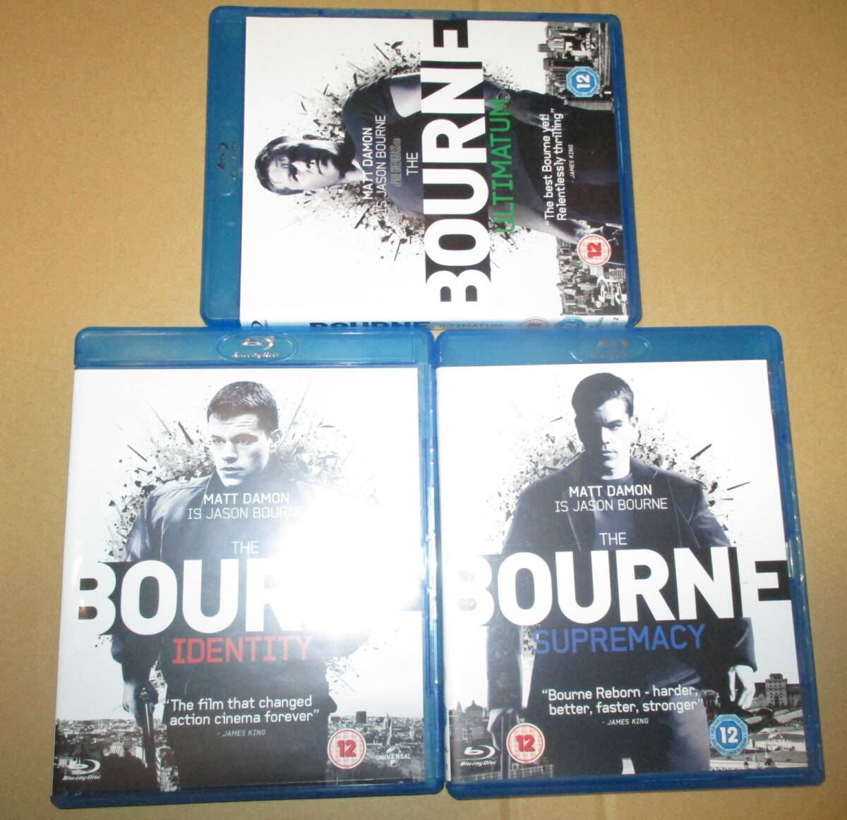 ジェイソン・ボーン・トリロジーBOX Blu-ray 3枚組 輸入盤 THE ULTIMATE BOURNE COLLECTIONの画像4