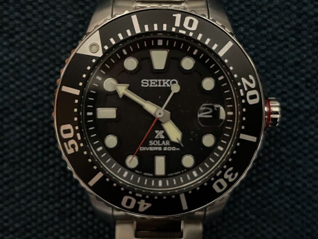  Seiko Prospex solar Divers foreign model SNE437P1 SEIKO wristwatch 20 atmospheric pressure waterproof PROSPEX
