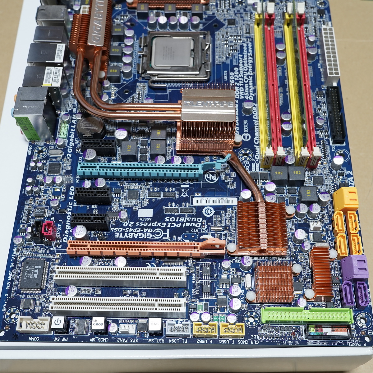 GYGABYTE EP45-DS5 / Pentium Dual-Core E5200 LGA775_画像3
