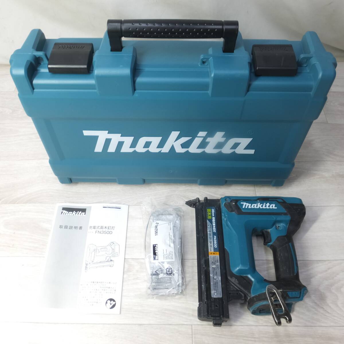 [送料無料] ◆makita マキタ 35mm 充電式面木釘打 FN350 18V 釘打ち機 電動工具 本体のみ◆の画像2