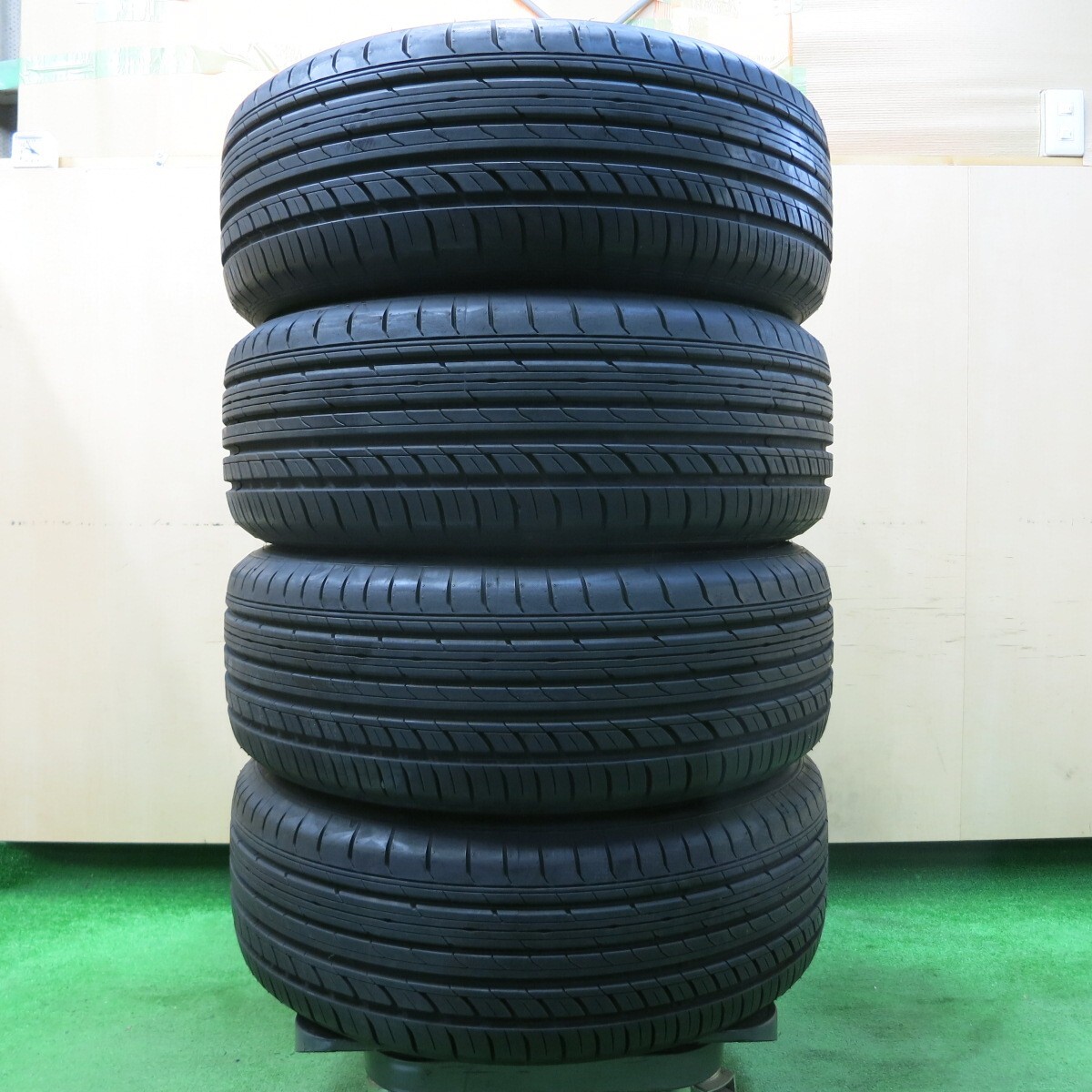 *送料無料* バリ溝！9.5分★トヨタ 200系 クラウン ロイヤル 純正 215/60R16 トーヨー プロクセス C1S 16インチ PCD114.3/5H★4040609イノ_画像8