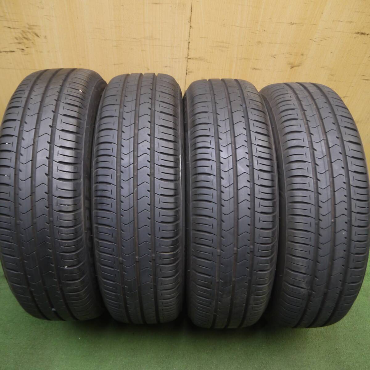 *送料無料* バリ溝！キレイ！9分★175/65R15 ブリヂストン エコピア NH100C MANARAY マナレイ 15インチ PCD100/4H★4040803Hノ_画像8