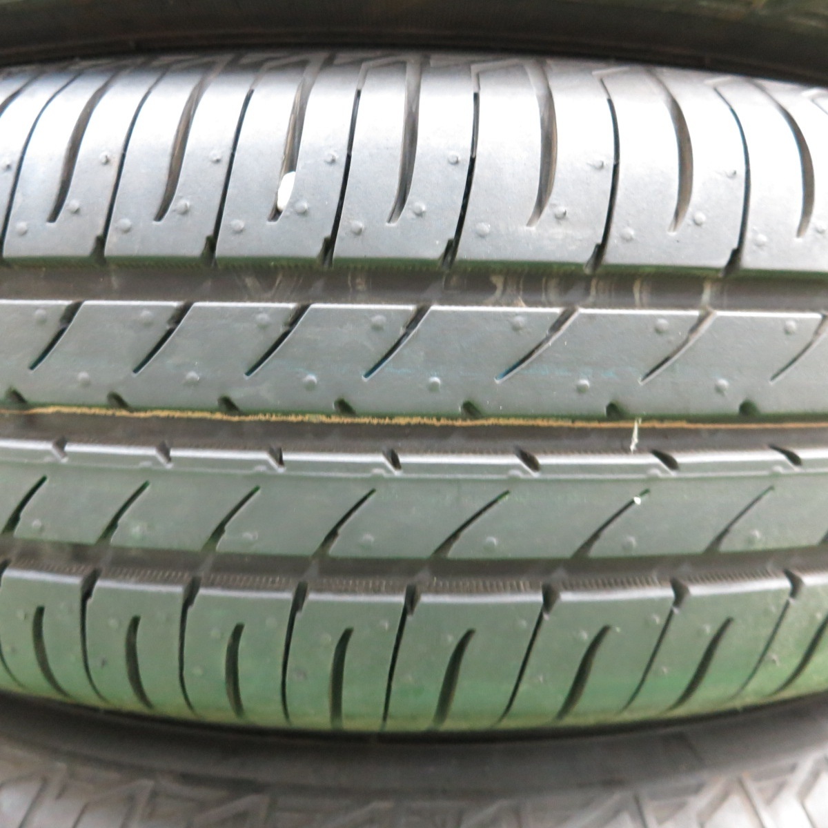 *送料無料* 4本価格！23年★ダイハツ ミラ 純正 スチール 145/80R13 トーヨー ナノエナジー3 13インチ PCD100/4H★4042603ナノ_画像7