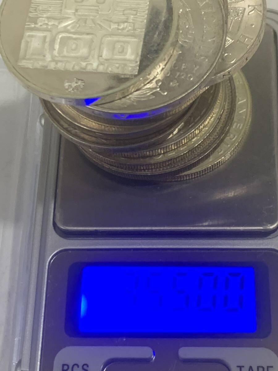 各国銀貨 外国銀貨 オリンピック SILVER 銀貨 記念硬貨 メダル アンティークコイン シルバー の画像10