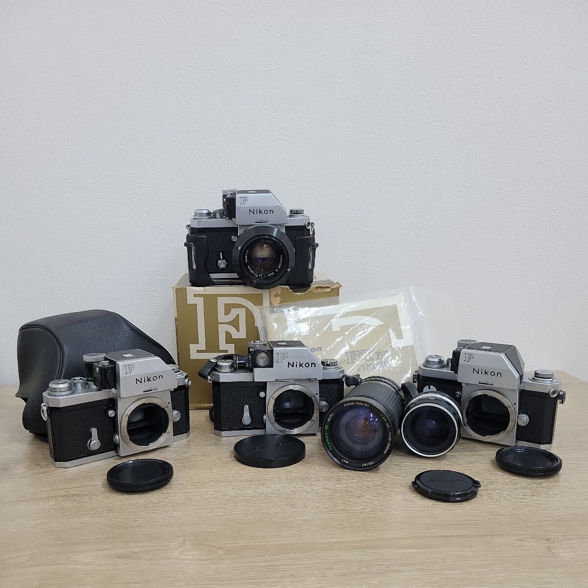 【美品】ニコン　Nikon　F　F1　FTN　フィルムカメラ　レンズ　一眼レフ　カメラ　セット_画像1