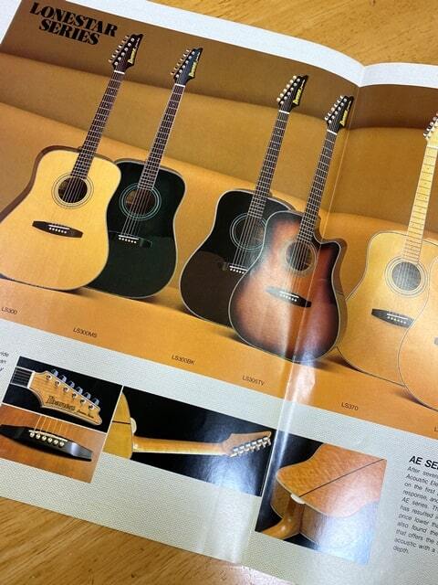 YAMAHA / Ibanez / TAKAMINE / Ovation アコースティック・ギター、エレアコ・ギター カタログ 70～80年代 ５冊セットの画像6