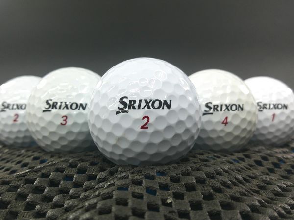 [D0D-05C] SRIXON Z-STAR XV 2023年モデル ホワイト 20球 スリクソン ゼットスター ロストボール_画像1