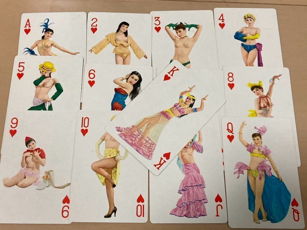 ★昭和レトロ★任天堂 NINTENDO★NUDE PLAYING CARD ヌード　トランプ 裸婦★ケースにホログラム付