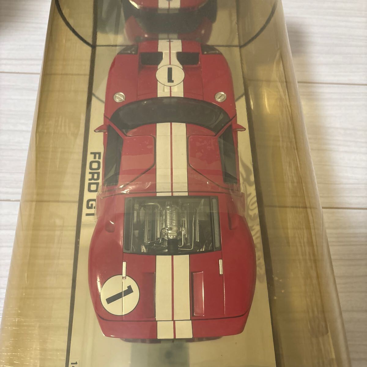 1/18 FORD フォード GT Ford GT ロードカー HotWHeeLs Mattel シェルビー Shelby LE MANS V8 GT40 デイトナ 5.4 V8 未開封 SUPER CHARGER_画像4