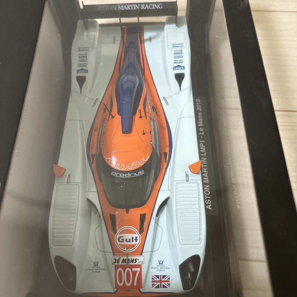 1/18 ノレブ NOREV LOLA ASTON MARTIN LMP1 ルマン 2010 No.007 ローラ アストンマーチン ガルフ GULFの画像4