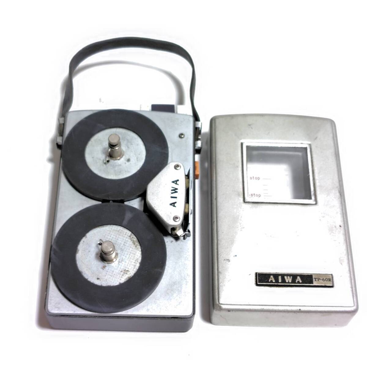 AIWA アイワ 小型オープンテープレコーダー TP-60 1960年代 動作 