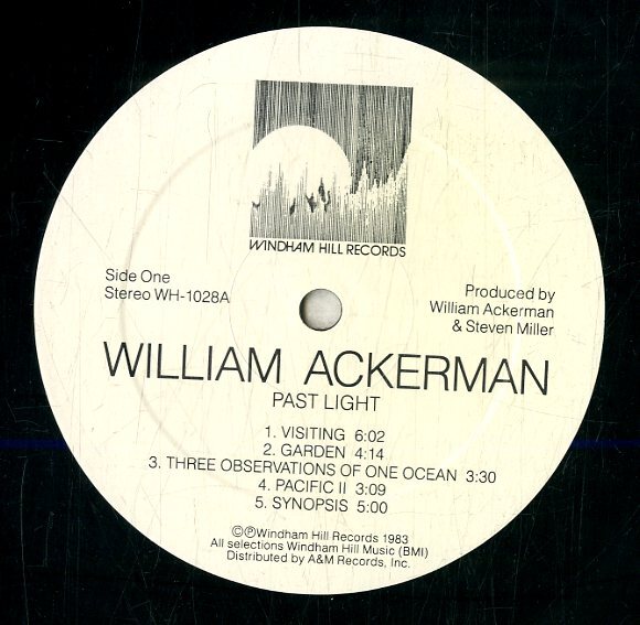 A00576214/LP/ウィリアム・アッカーマン(WILLIAM ACKERMAN)「Past Light (1983年・WH-1028・WINDHAM HILL・アンビエント・アコースティッの画像3