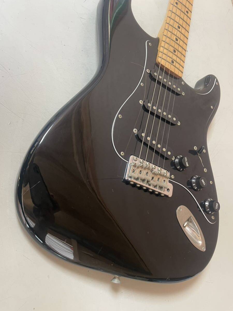 N1430/ Squier Fender silver series stratocaster スクワイヤー ストラトキャスター エレキギター_画像2