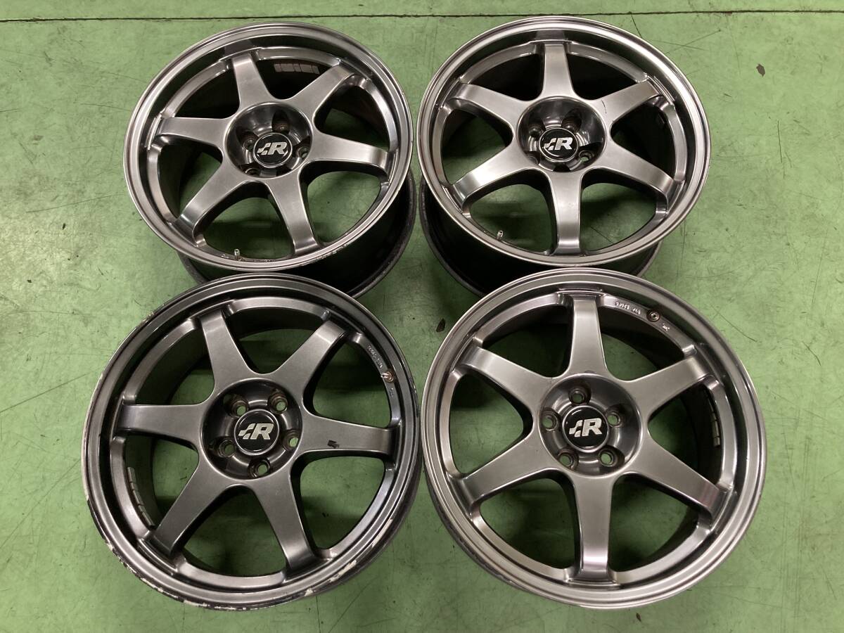 COX VOLKSWAGEN Racing 17×7.5JJ 5H PCD100 +38 4本SET (H24037)の画像1