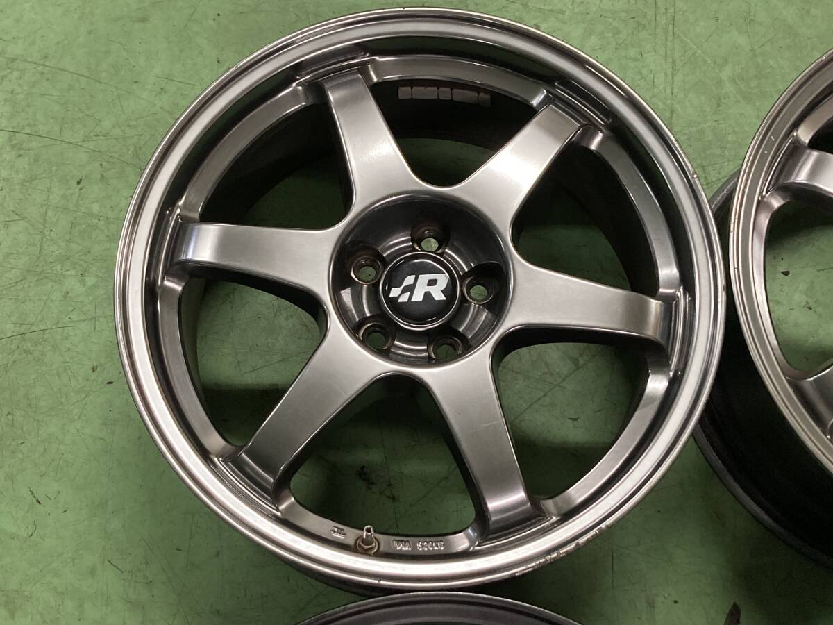 COX VOLKSWAGEN Racing 17×7.5JJ 5H PCD100 +38 4本SET (H24037)の画像2