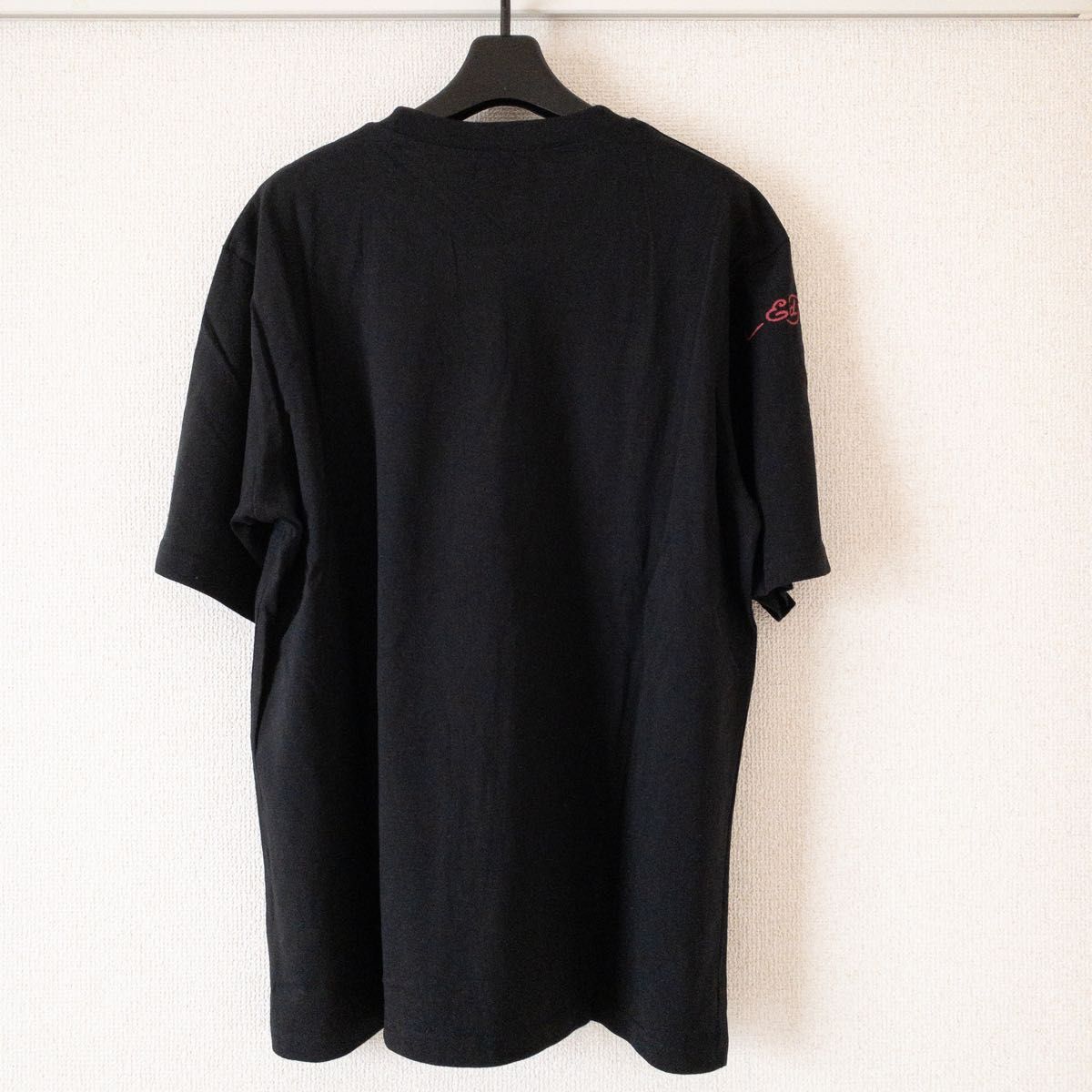 【新品タグ付き】エドハーディ Tシャツ 半袖 L メンズ 黒 ドクロ