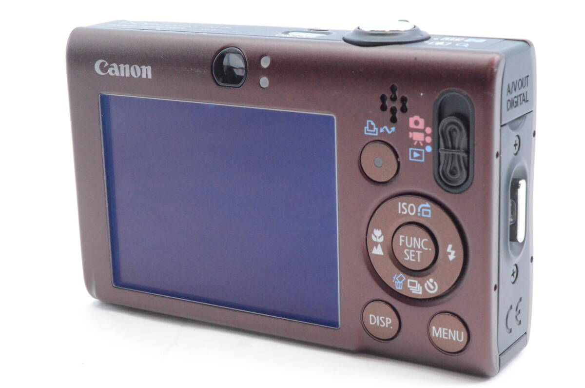 【動作確認済】キャノン Canon IXY DIGITAL 20 IS ブラウン コンパクトデジタルカメラ コンデジ_画像4