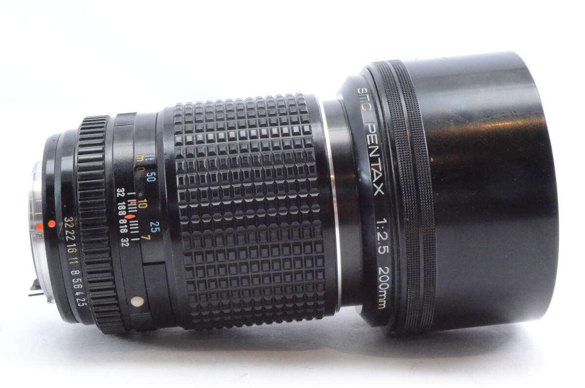 ペンタックス レンズ PENTAX smc 200mm F2.5 MF一眼レフカメラ用 望遠単焦点レンズ マニュアルフォーカス_画像3