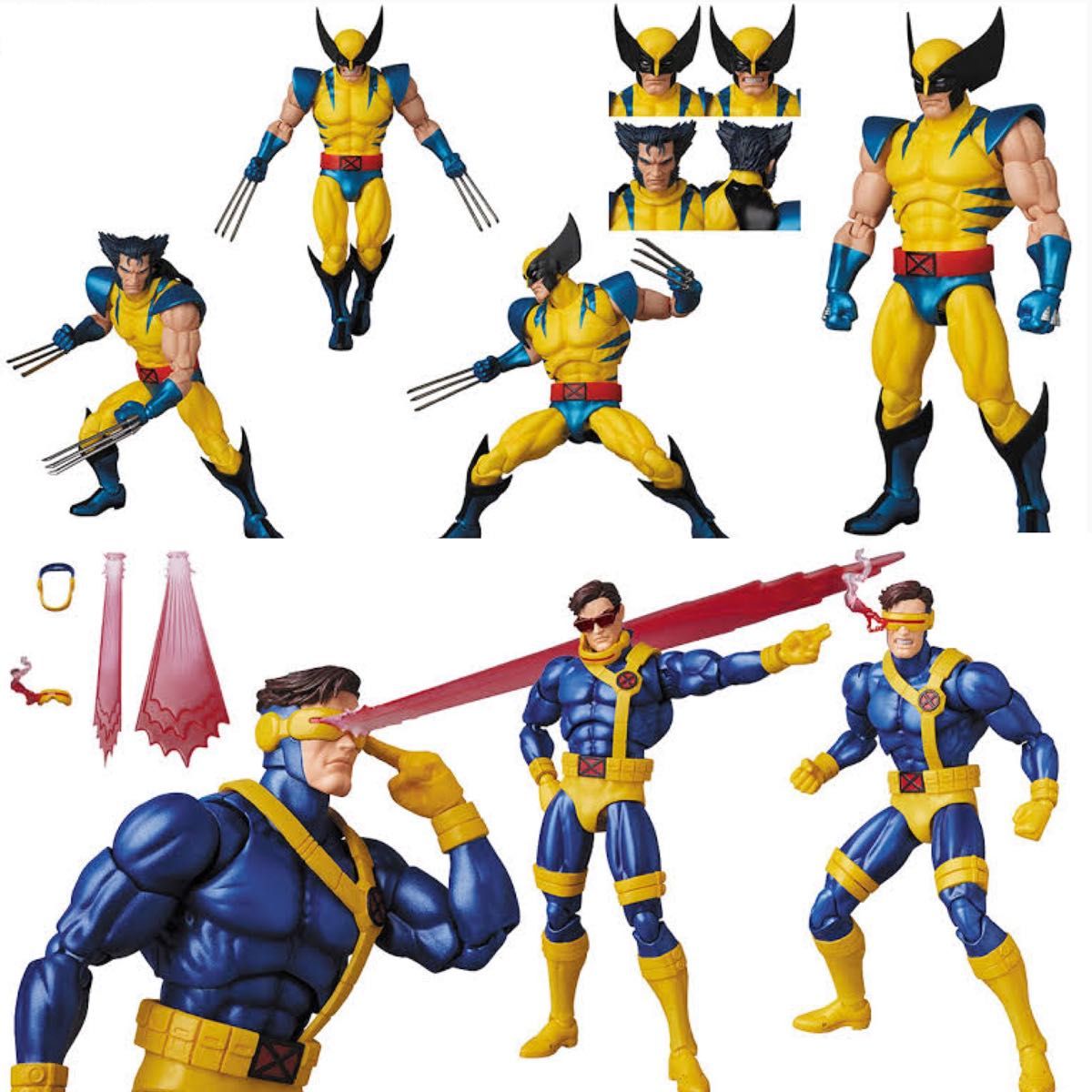 MAFEX サイクロプス ウルヴァリン セット サイクロップス MAFEX サイクロプス ウルヴァリン セット サイクロップス