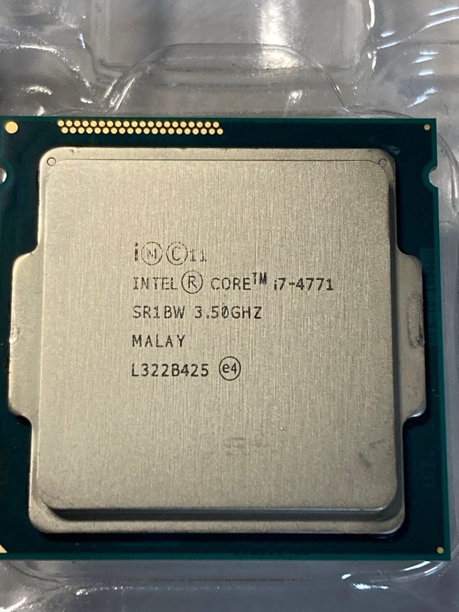 【動作確認OK】 Intel Core i7 4771 第4世代　LGA1150 デスクトップ用　CPU