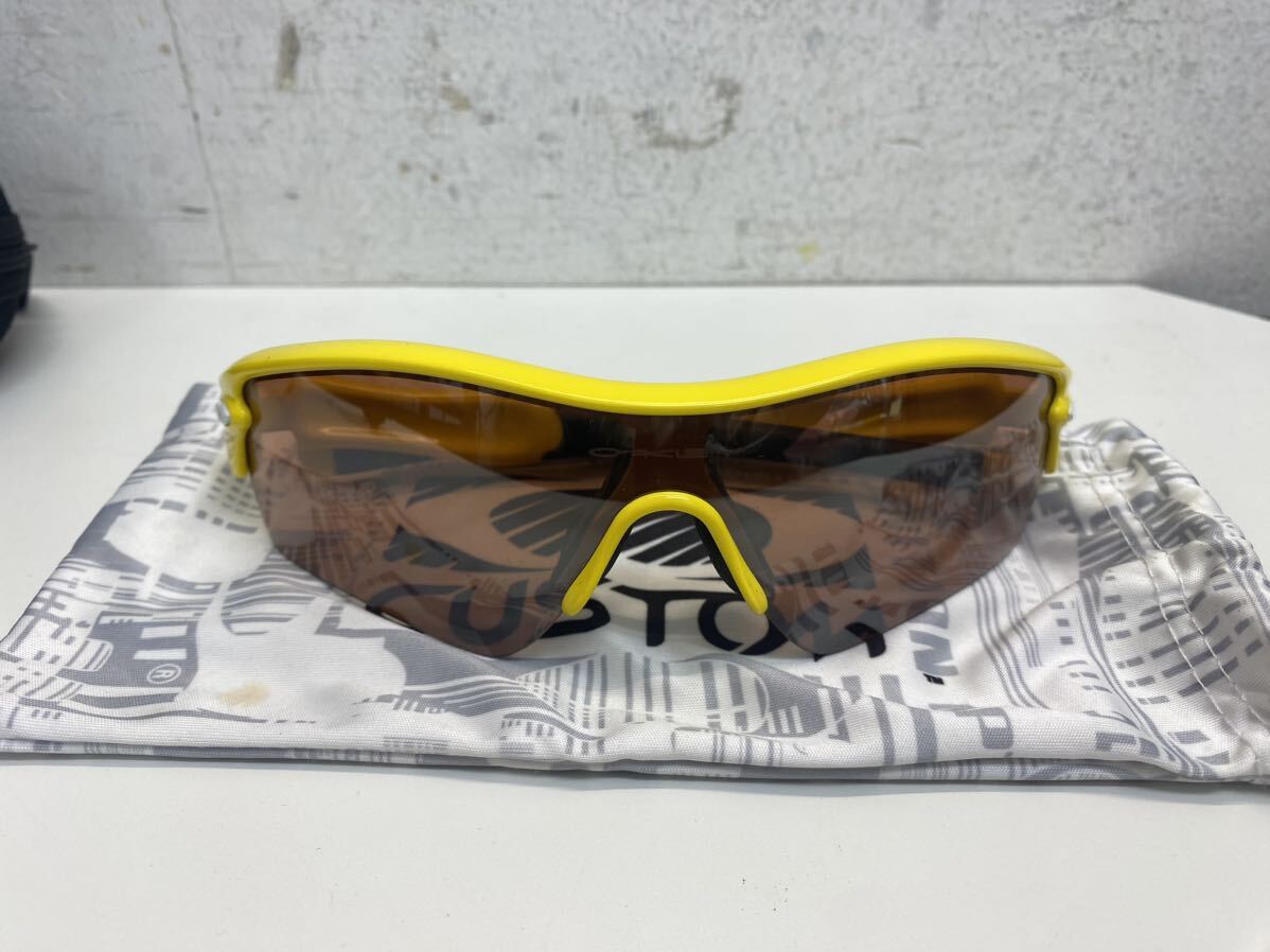 I★ オークリー レーダー OAKLEY RADAR 長渕剛氏 愛用モデル サングラス 希少絶版 阪神 タイガース イメージ カラー スポーツサングラス の画像2