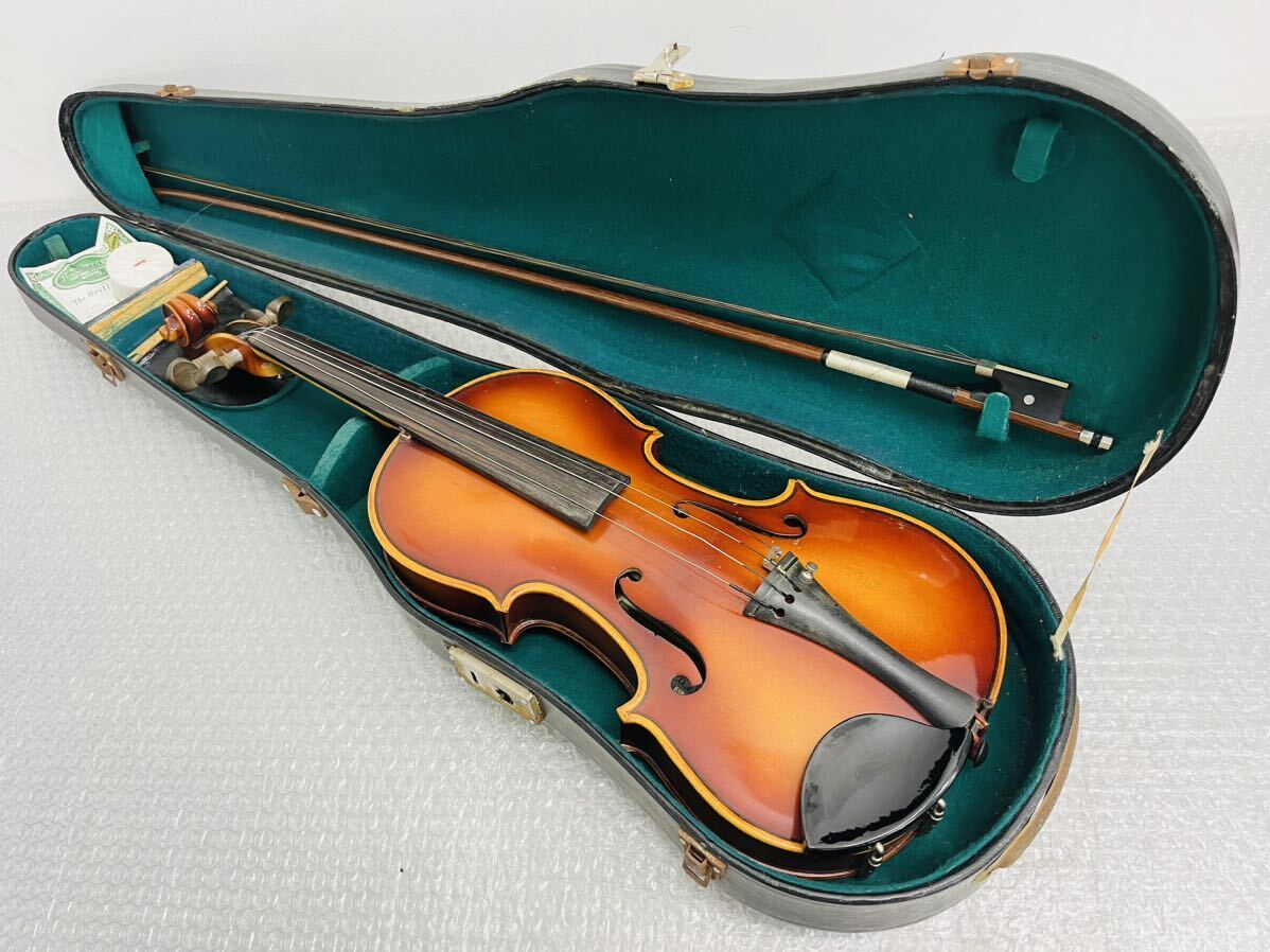 ♪ SUZUKI VIOLIN バイオリン 4/4 NO.18 1987年 ハードケース付き 弦楽器 の画像1