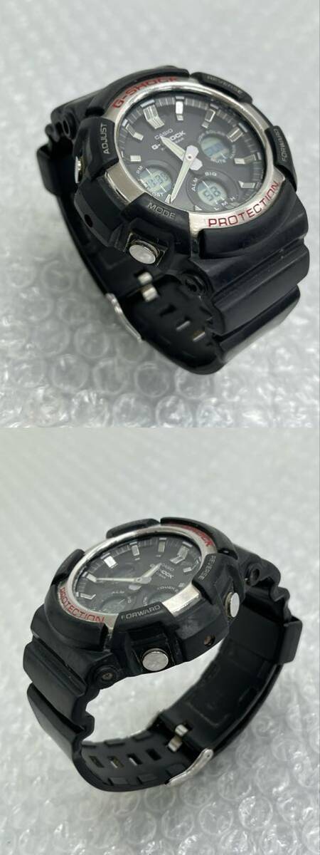 I♪ 稼動品 ソーラー カシオ Gショック GAS-100 5445 タフソーラー デジアナ メンズ腕時計 の画像5