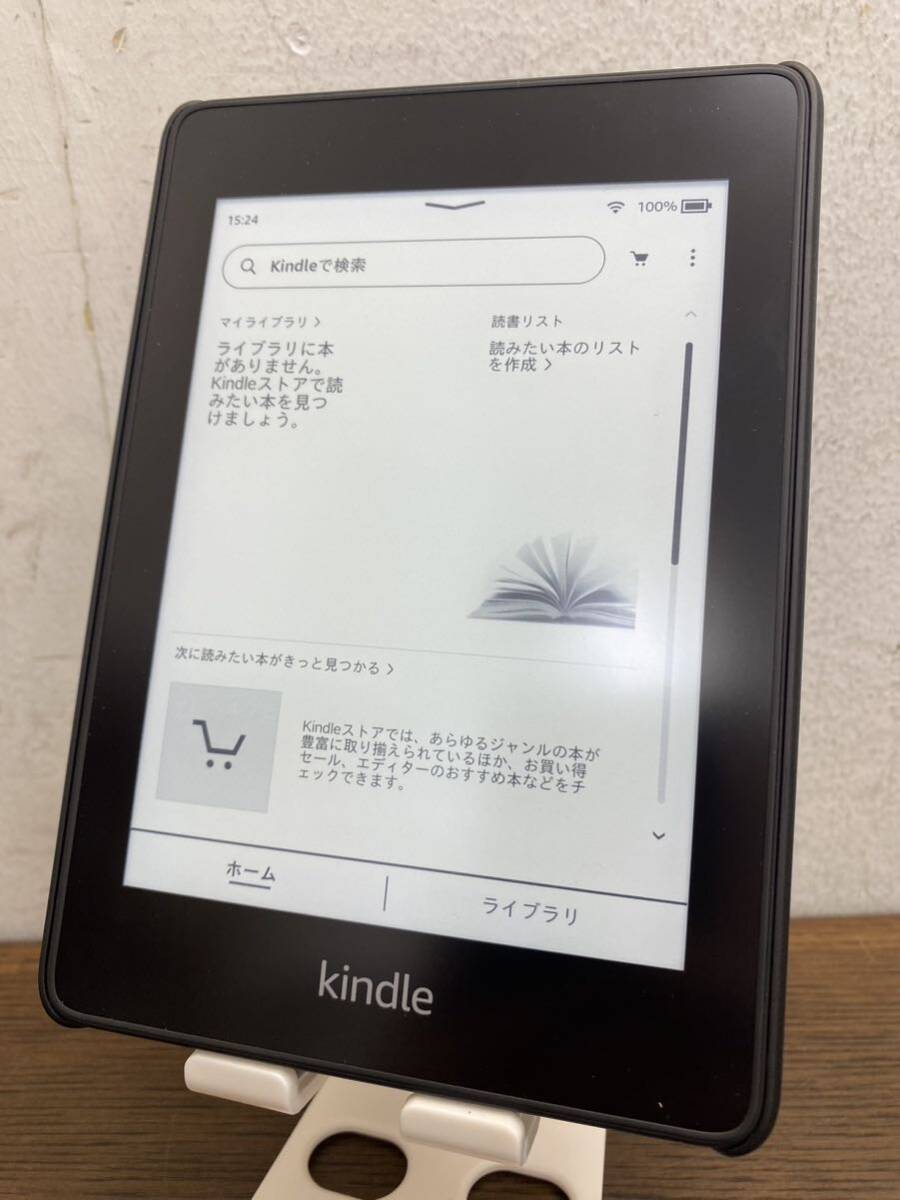 I★ 初期化済 Amazon Kindle Paperwhite 電子 書籍 キンドル ペーパー アマゾン 第10世代 中古の画像1