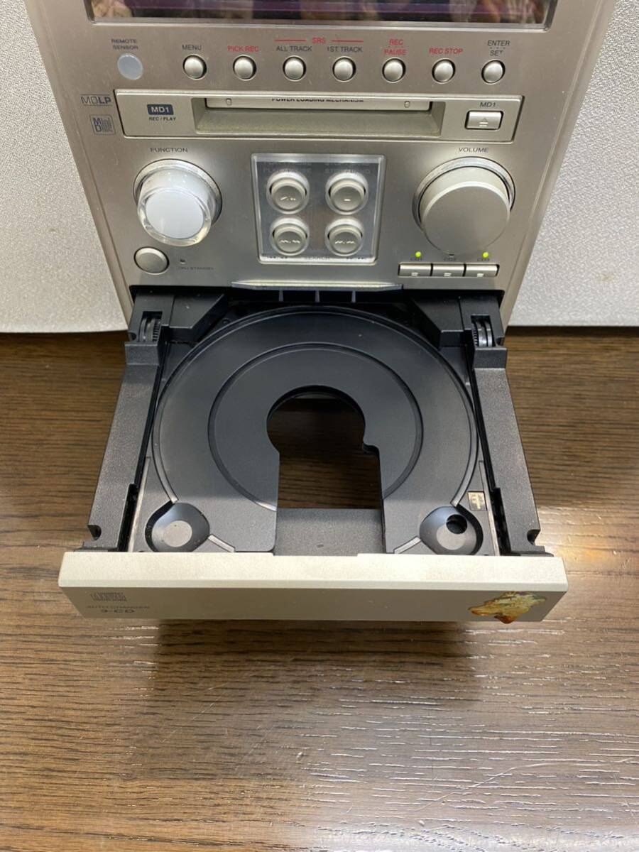 I★ 動作品 DENON デノン PERSONAL AUDIO SYSTEM ワイドFM D-XW33 3CD/2MD ドライブの画像2